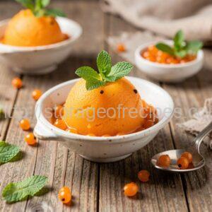 Sea Buckthorn Sorbet