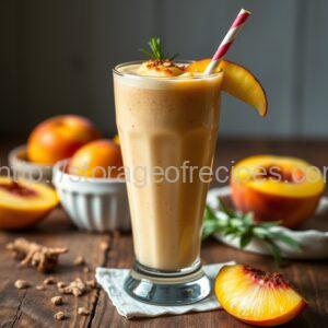 Peach and Pineapple Smoothie