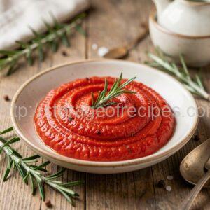 Roasted Pepper Sauce with Rosemary
