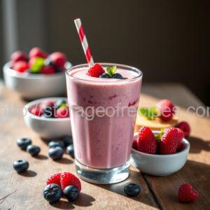 Berry-Orange Yogurt Smoothie