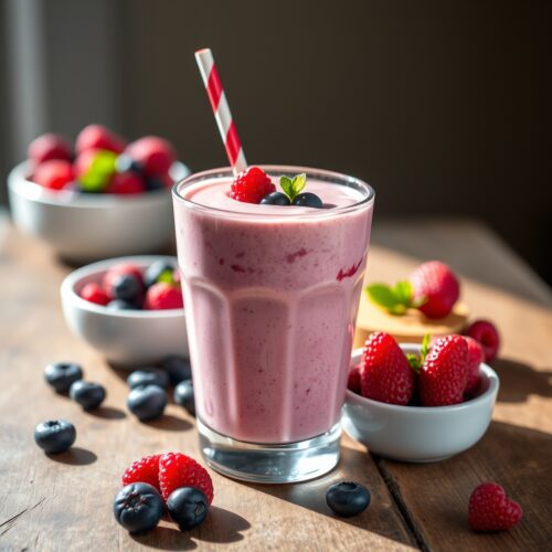 1466 Berry-Orange Yogurt Smoothie