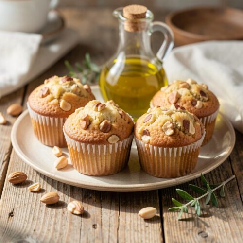 Honey and Olive Oil Muffins