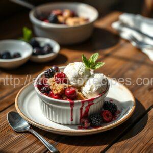 Quick Berry Crumble