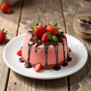 Airy Strawberry Dessert