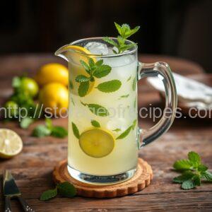 Lime and Mint Lemonade