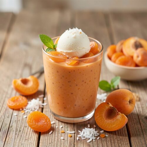 2539 Super-Apricot Smoothie with Dried Apricots and Coconut