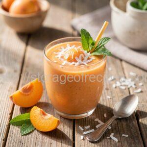 Super-Apricot Smoothie with Dried Apricots