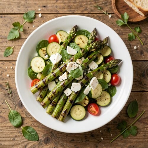 317 Asparagus and Zucchini Salad