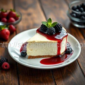 No-Bake Madeira Cream Cheesecake