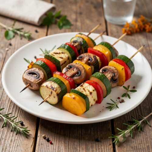 Grilled Vegetable Skewers