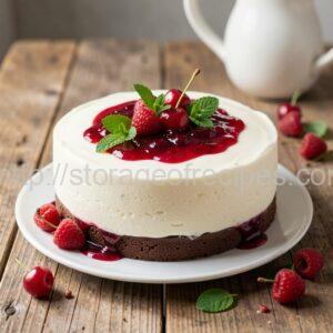 Airy Berry and Grain Cake