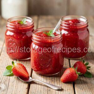 Jellied Strawberry Jam