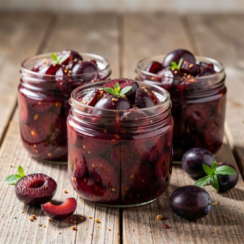 797 Spiced Plum Compote