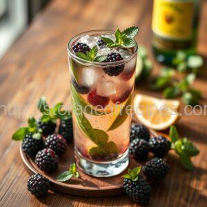Royal Mojito with Champagne