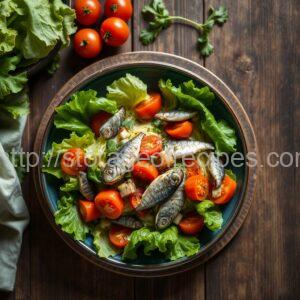 Vegetable Salad with Sardines