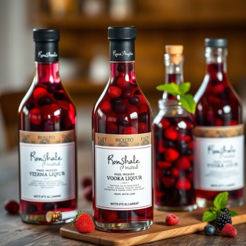 882 Berry Infused Liqueurs