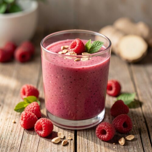 983 Raspberry-Ginger Smoothie