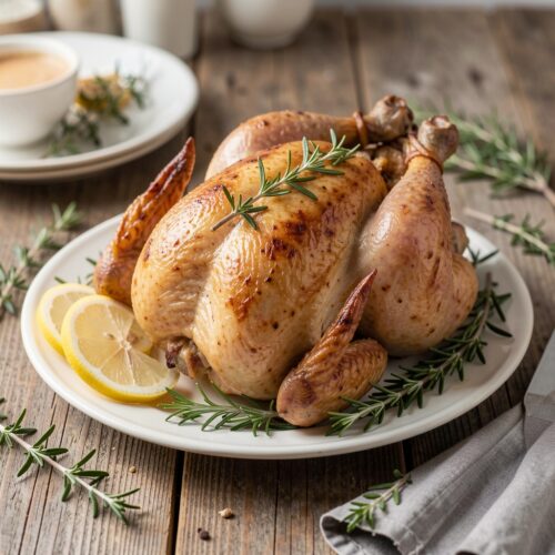 Astronaut Chicken with Lemon and Tarragon, Baked in a Bag