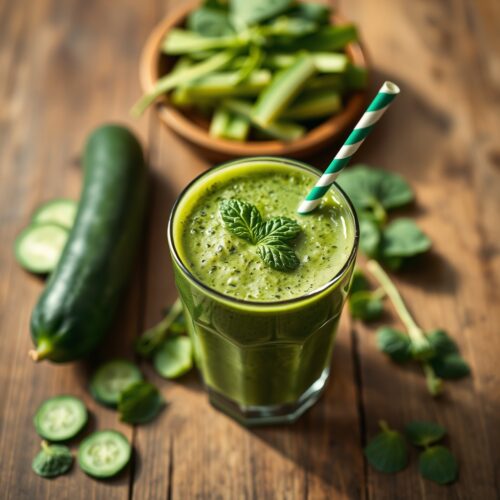382 Cucumber-Spinach Smoothie