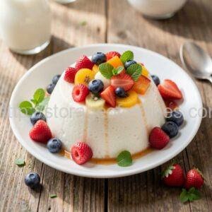 Rice Pudding with Fruit