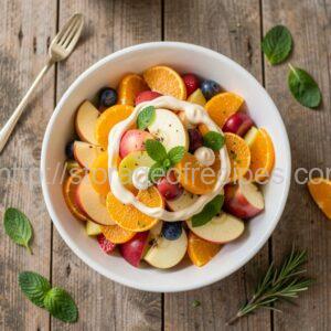 Citrus Fruit Salad with Mayonnaise