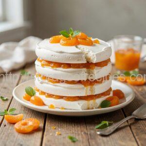 "Maria" Cake with Apricot Jam