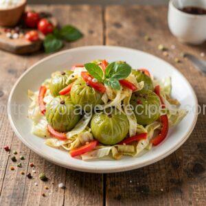 Tomatoes Salted with Vegetables