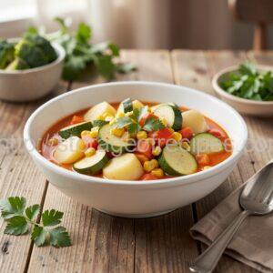 Vegetable Stew with Corn