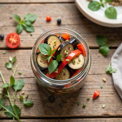 20554 Bell Pepper and Eggplant Salad