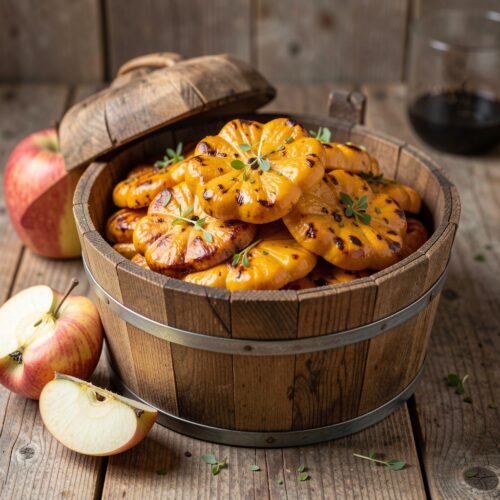 21697 Fermented Pattypan Squash with Apples
