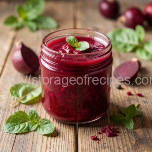 Borscht Base for Canning in Jars