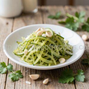 Cucumber Relish with Onion and Garlic