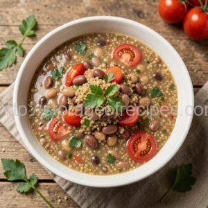 Quinoa and Bean Soup