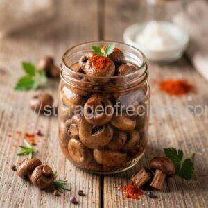 Marinated Mushrooms with Paprika and Lemon Zest