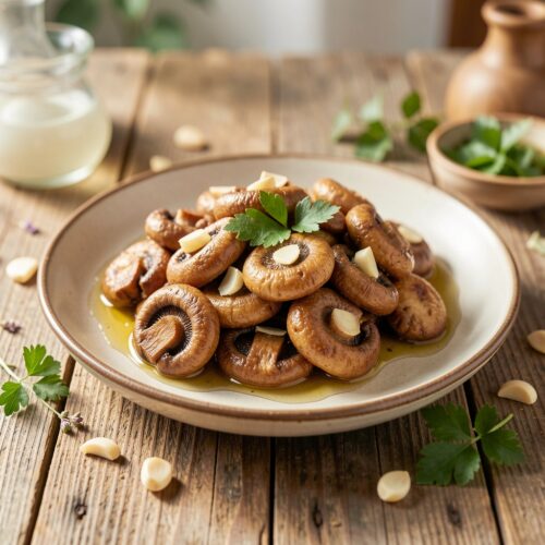 3798 Mushrooms Fried in Vinegar