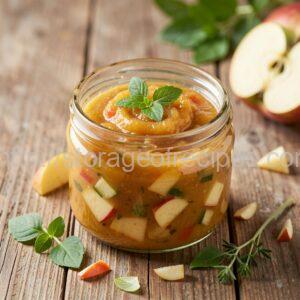 Vegetable and Apple Relish for Meat