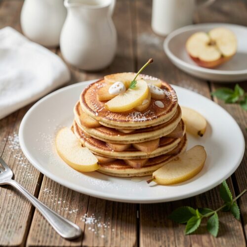 Apple Pancakes with Pear