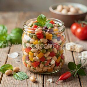 Greek-Style Bean and Vegetable Relish
