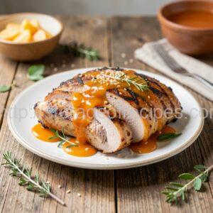 Grilled Turkey with Apricots