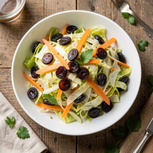 10197 Cabbage Salad with Prunes