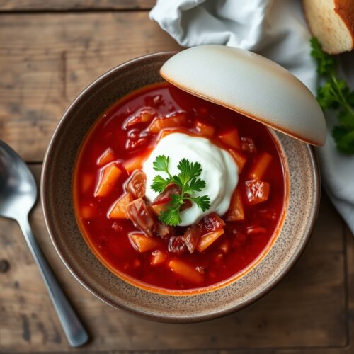 Borscht with Bacon