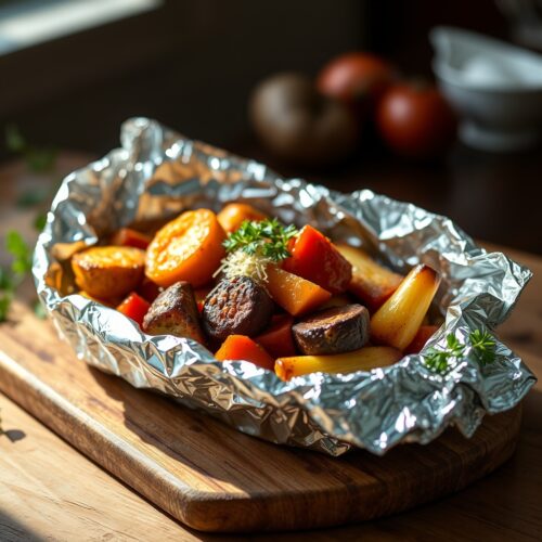 10723 Vegetables Baked in Foil