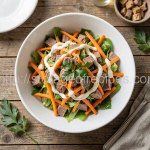 Lung Salad with Mushroom Flavor