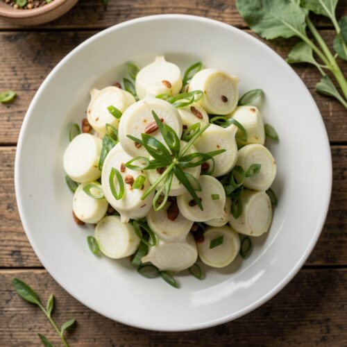 Emerald Kohlrabi Salad