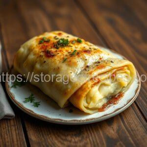 Potato Roll with Cabbage