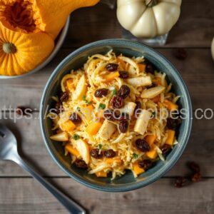 Sweet Wonder Salad with Pumpkin and Apples