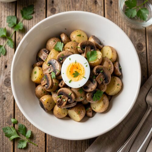 Anne Veski Mushroom Salad