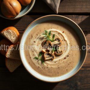 Creamy Porcini Mushroom Soup