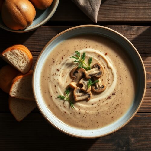 18667 Creamy Porcini Mushroom Soup