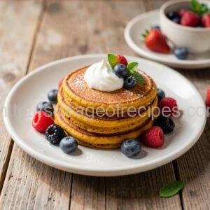 Golden Turmeric Pancakes